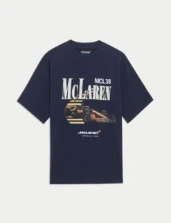 Pure Cotton McLaren Graphic T-Shirt (6-16 Yrs)
