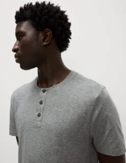 Pure Cotton Ombre Checked Pyjama Set -Marksandspencer Sale Store Pure Cotton Ombre Checked Pyjama Set 2