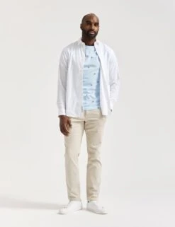 Scotch & Soda Pure Cotton Parasol Print Crew Neck T-Shirt