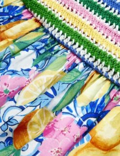 MONSOON Pure Cotton Printed Dress (3-15 Yrs) -Marksandspencer Sale Store Pure Cotton Printed Dress 3 15 Yrs 1 2