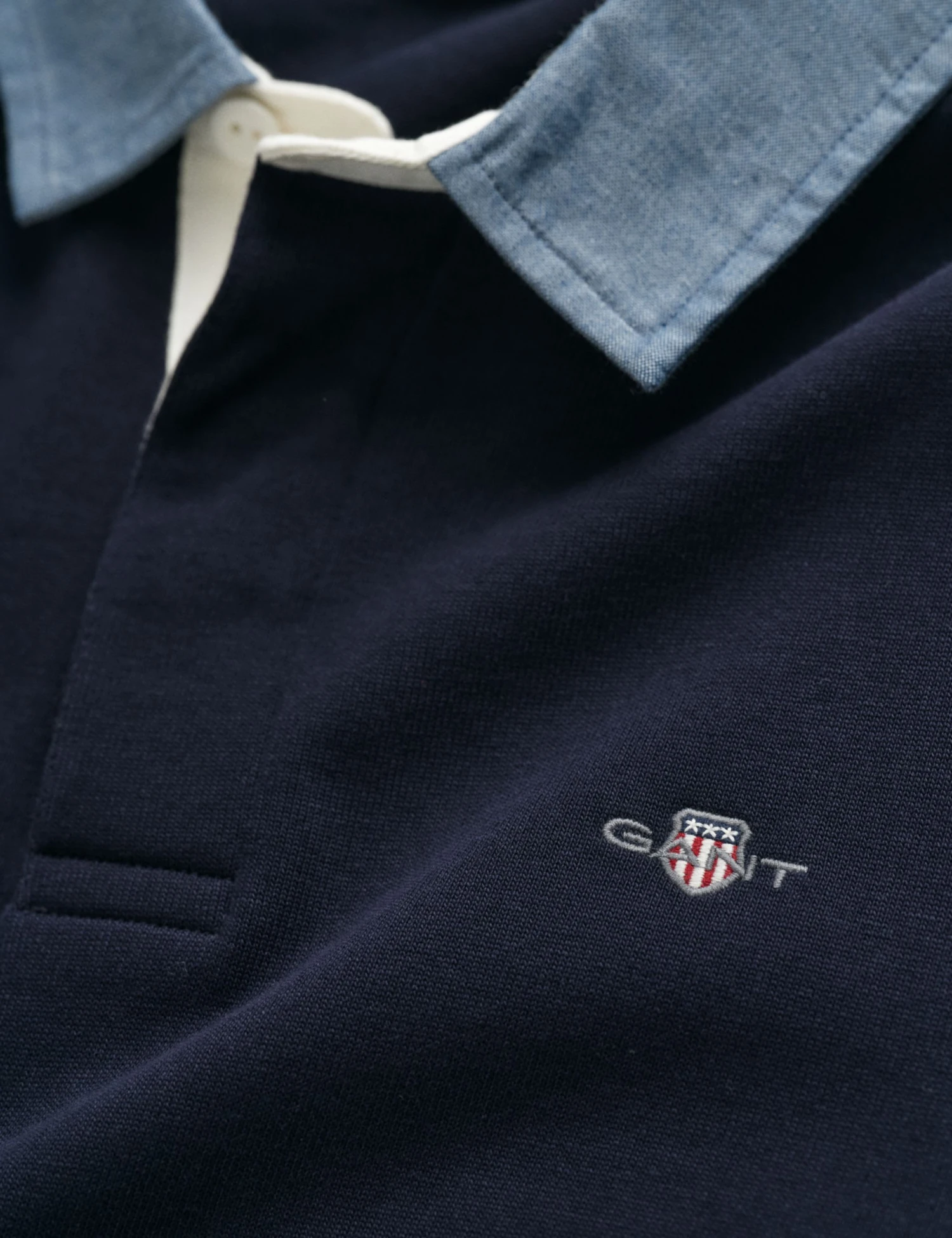 Gant Pure Cotton Rugby Shirt 3 Gant Pure Cotton Rugby Shirt - Image 3