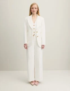 Pure Cotton Single Breasted Blazer -Marksandspencer Sale Store Pure Cotton Single Breasted Blazer 3