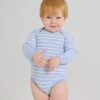 Pure Cotton Striped Bodysuit (1-24 Mths) -Marksandspencer Sale Store Pure Cotton Striped Bodysuit 1 24 Mths