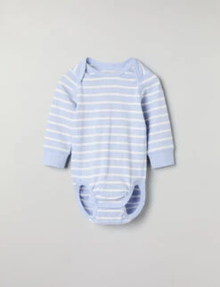 Pure Cotton Striped Bodysuit (1-24 Mths) -Marksandspencer Sale Store Pure Cotton Striped Bodysuit 1 24 Mths 1 1