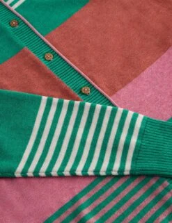 WHITE STUFF Pure Cotton Striped Cardigan -Marksandspencer Sale Store Pure Cotton Striped Cardigan 5