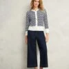 Pure Cotton Striped Pointelle Cardigan -Marksandspencer Sale Store Pure Cotton Striped Pointelle Cardigan