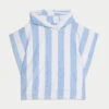 Pure Cotton Striped Towelling Poncho (0-3 Yrs) -Marksandspencer Sale Store Pure Cotton Striped Towelling Poncho 0 3 Yrs