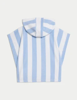 Pure Cotton Striped Towelling Poncho (0-3 Yrs) -Marksandspencer Sale Store Pure Cotton Striped Towelling Poncho 0 3 Yrs 1 1