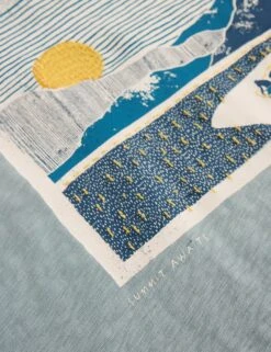 WHITE STUFF Pure Cotton Sunset Cycle Graphic T-Shirt 17 WHITE STUFF Pure Cotton Sunset Cycle Graphic T-Shirt -Marksandspencer Sale Store Pure Cotton Sunset Cycle Graphic T Shirt 5