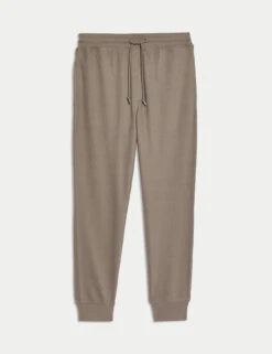 Pure Cotton Textured Joggers -Marksandspencer Sale Store Pure Cotton Textured Joggers 1