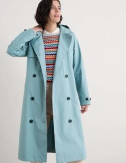 Pure Cotton Waterproof Trench Coat -Marksandspencer Sale Store Pure Cotton Waterproof Trench Coat 3