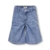 Pure Cotton Wide Leg Denim Shorts (8-14 Yrs) -Marksandspencer Sale Store Pure Cotton Wide Leg Denim Shorts 8 14 Yrs
