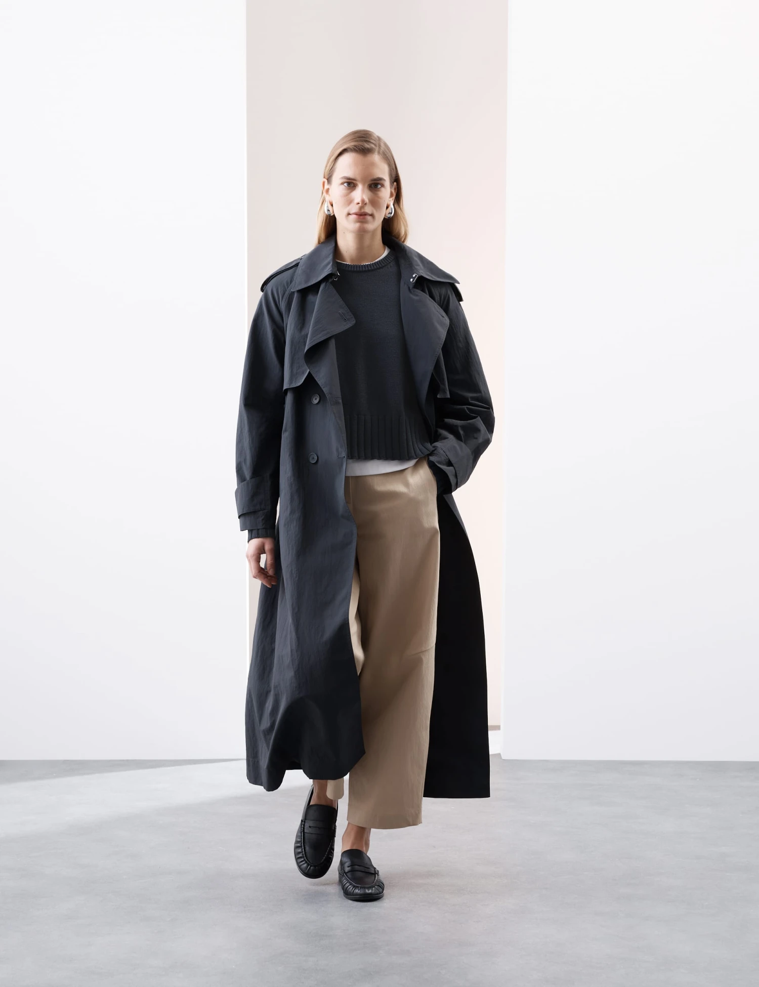 Pure Merino Wool Ribbed Crew Neck Jumper 3 Pure Merino Wool Ribbed Crew Neck Jumper - Image 3