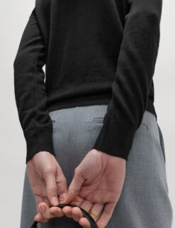 Pure Merino Wool Roll Neck Jumper -Marksandspencer Sale Store Pure Merino Wool Roll Neck Jumper 2