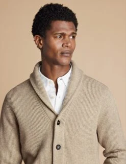 Pure Merino Wool Shawl Collar Cardigan -Marksandspencer Sale Store Pure Merino Wool Shawl Collar Cardigan 2