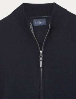 Hackett Pure Wool High Neck Zip Up Jumper -Marksandspencer Sale Store Pure Wool High Neck Zip Up Jumper 8