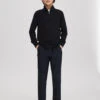 Reiss Pure Wool Knitted Half Zip Jumper (3-14 Yrs) -Marksandspencer Sale Store Pure Wool Knitted Half Zip Jumper 3 14 Yrs