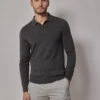 Pure Wool Long Sleeve Polo Shirt 8 Pure Wool Long Sleeve Polo Shirt -Marksandspencer Sale Store Pure Wool Long Sleeve Polo Shirt
