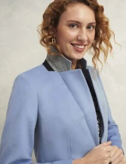 Pure Wool Longline Tailored Coat -Marksandspencer Sale Store Pure Wool Longline Tailored Coat 5