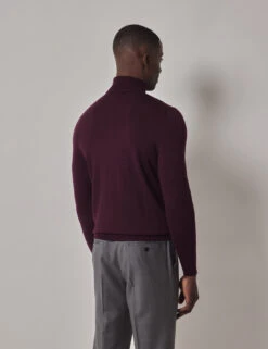 Pure Wool Roll Neck Jumper -Marksandspencer Sale Store Pure Wool Roll Neck Jumper 3