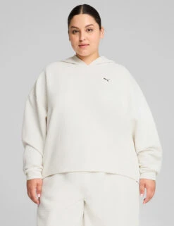 Puma Q4 Studio Cotton Blend Textured Hoodie