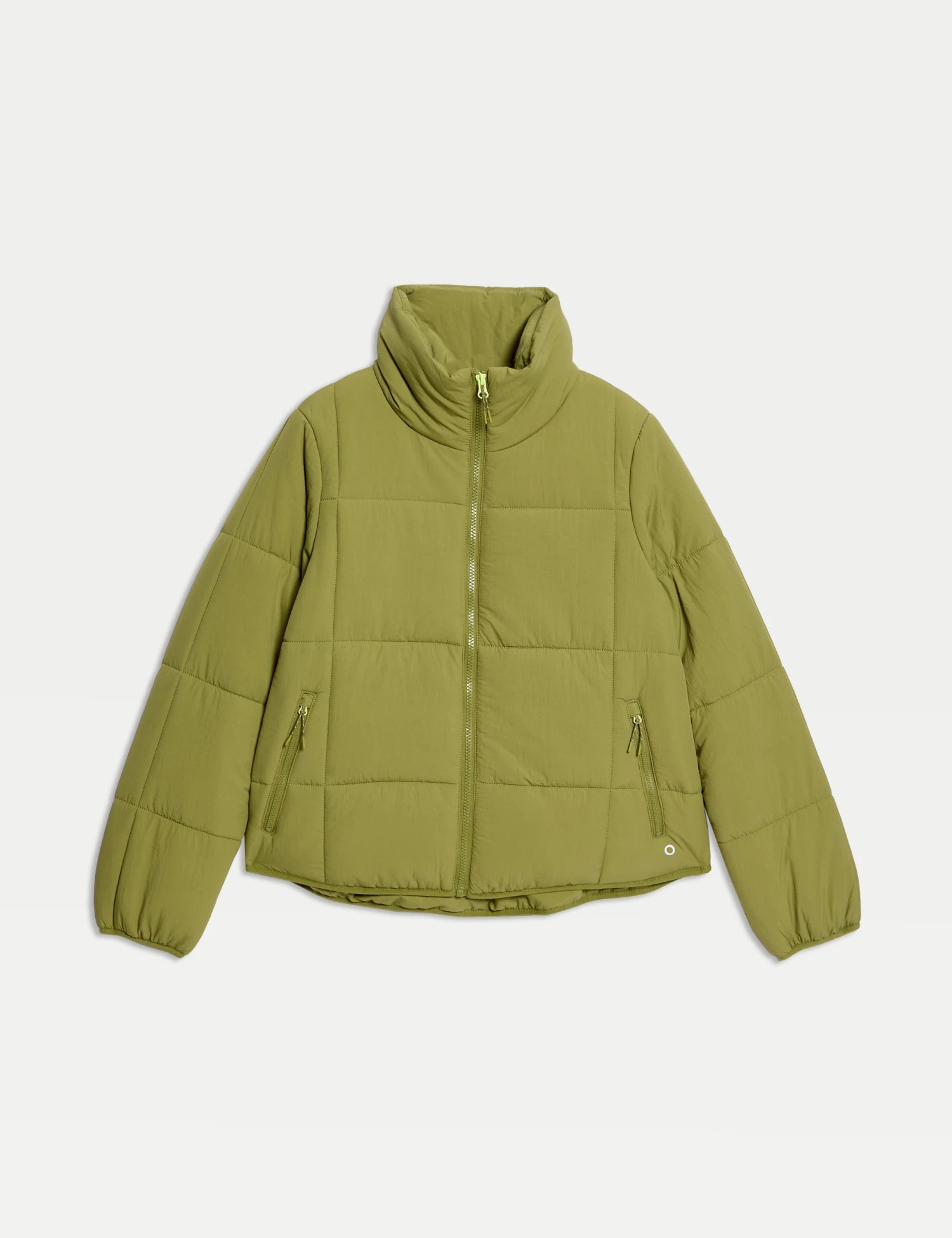 Quilted Funnel Neck Puffer Jacket 2 Quilted Funnel Neck Puffer Jacket - Image 2