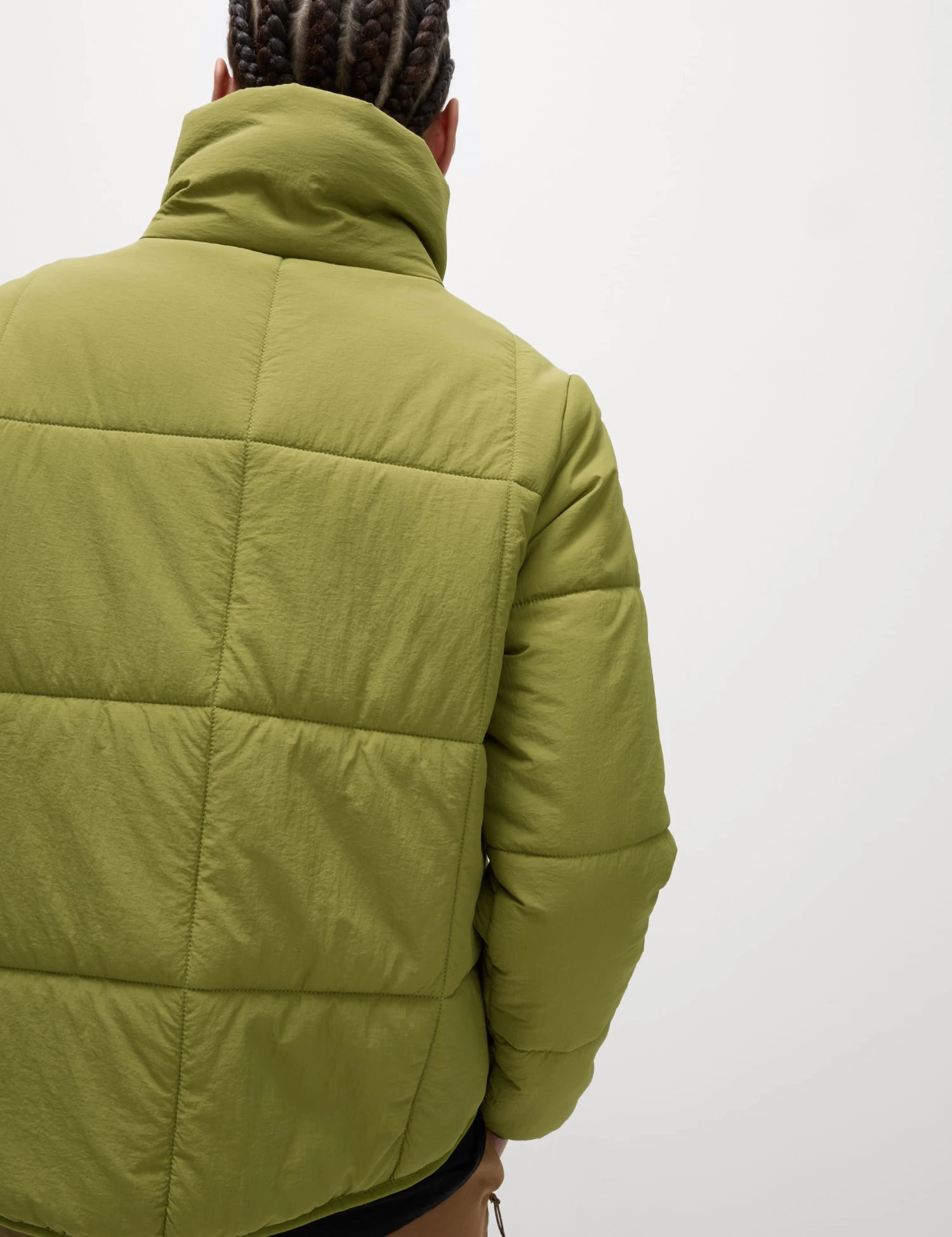 Quilted Funnel Neck Puffer Jacket 6 Quilted Funnel Neck Puffer Jacket - Image 6