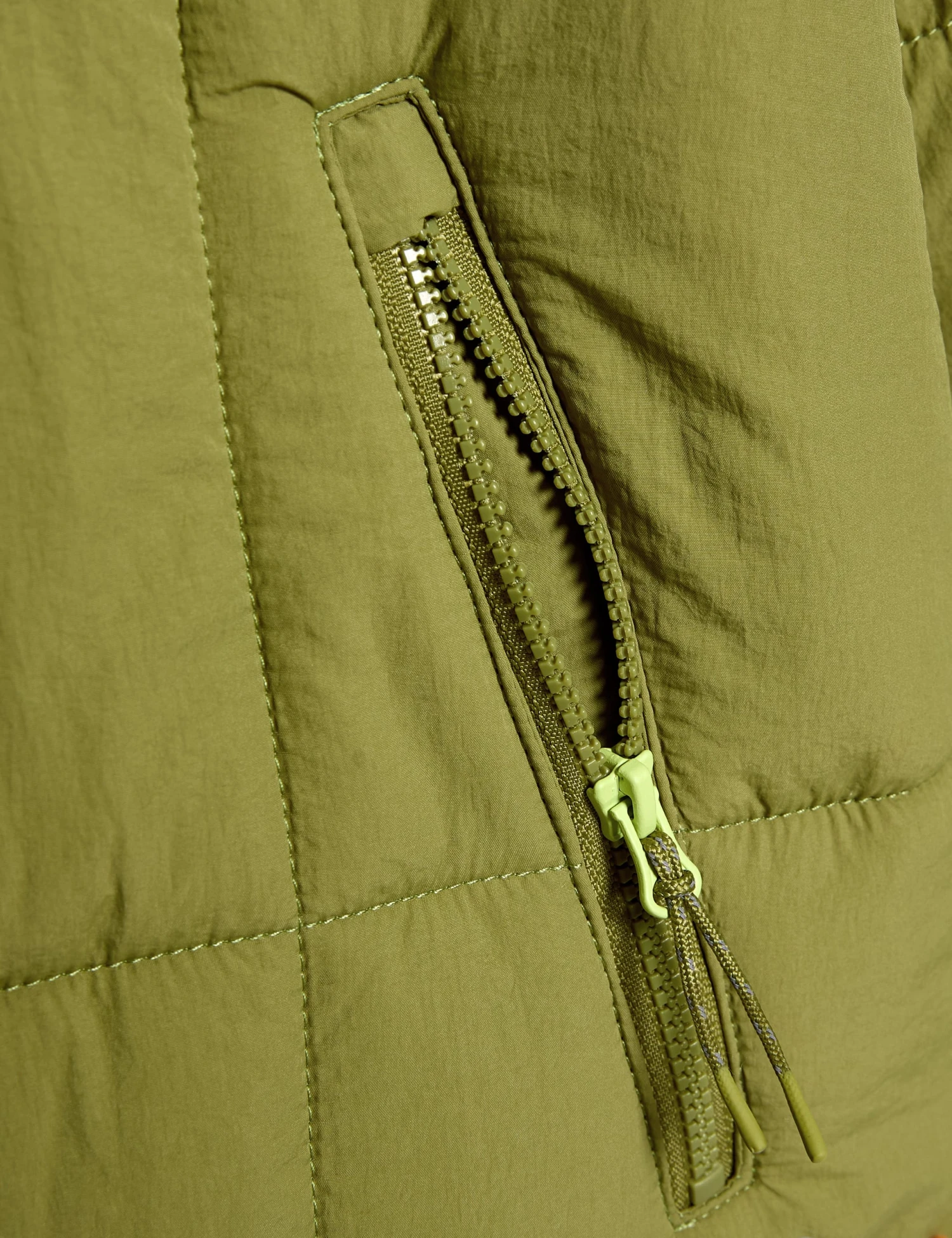 Quilted Funnel Neck Puffer Jacket 7 Quilted Funnel Neck Puffer Jacket - Image 7