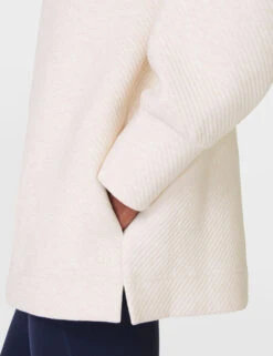 Sweaty Betty Radiant Ribbed Collared Half Zip Sweatshirt -Marksandspencer Sale Store Radiant Ribbed Collared Half Zip Sweatshirt 5