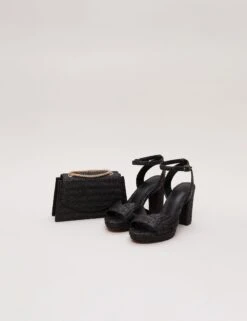 Raffia Chain Strap Clutch Bag -Marksandspencer Sale Store Raffia Chain Strap Clutch Bag 7