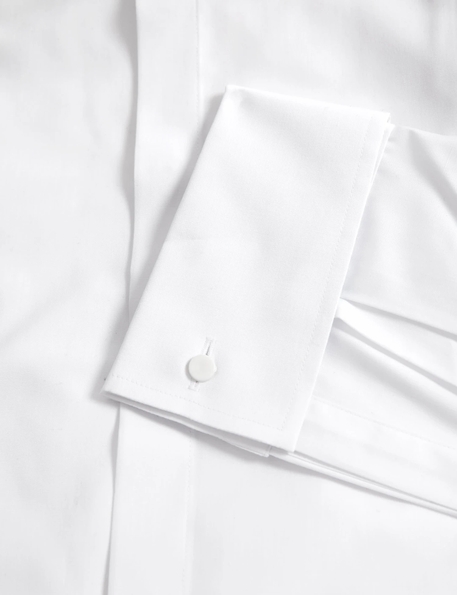 Regular Fit Cotton Blend Dress Shirt 3 Regular Fit Cotton Blend Dress Shirt - Image 3