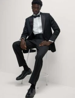 Regular Fit Cotton Blend Dress Shirt 25 Regular Fit Cotton Blend Dress Shirt -Marksandspencer Sale Store Regular Fit Cotton Blend Dress Shirt 5