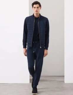 Regular Fit Cotton Rich Cuffed Joggers