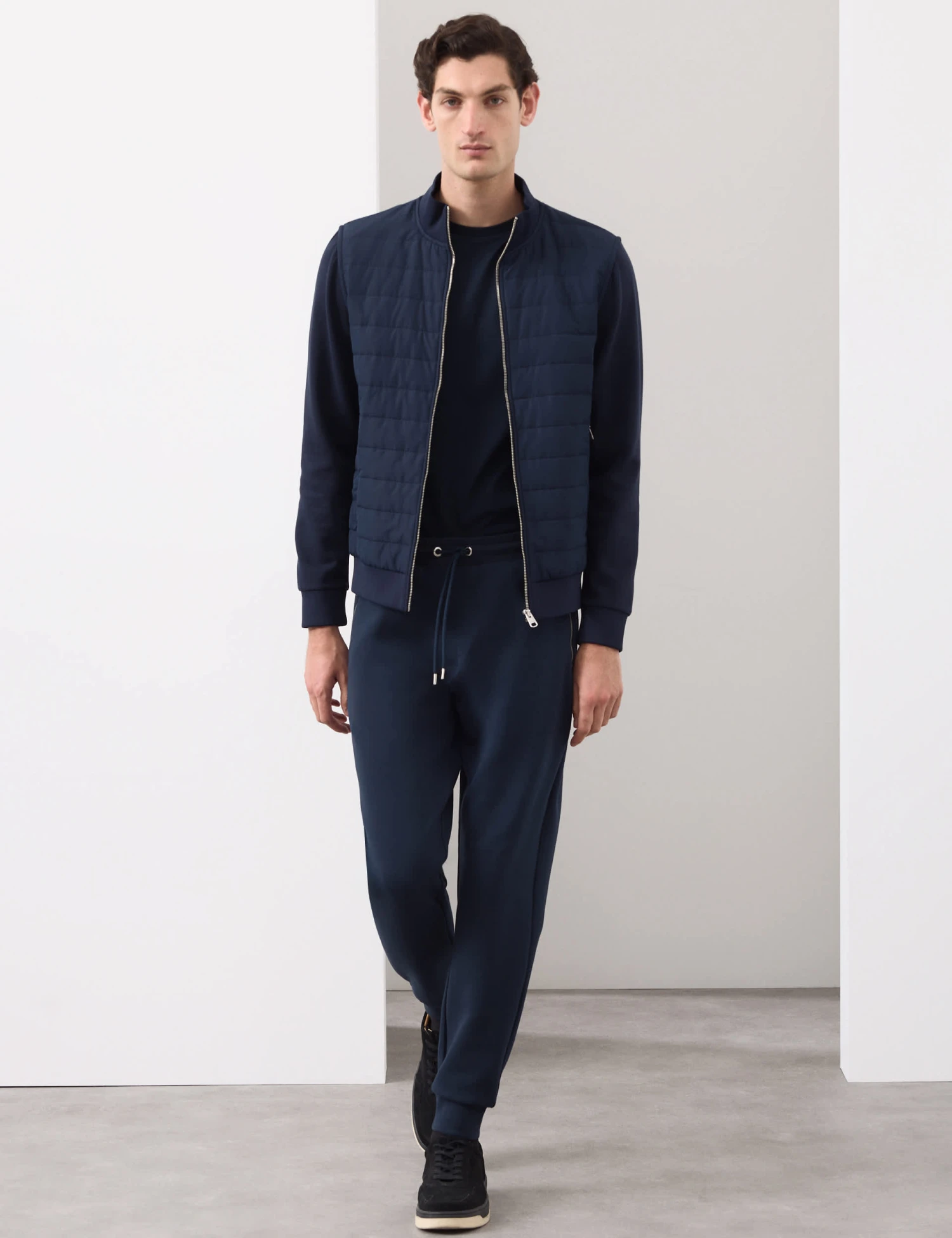 Regular Fit Cotton Rich Cuffed Joggers 1 Regular Fit Cotton Rich Cuffed Joggers