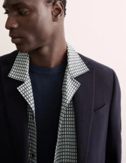 Jaeger Regular Fit Cotton Rich Luxury Shirt With Silk -Marksandspencer Sale Store Regular Fit Cotton Rich Luxury Shirt with Silk 3