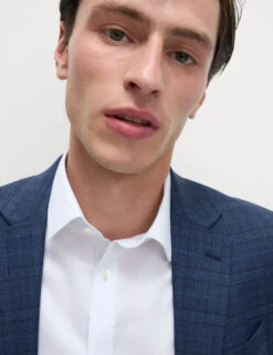 Regular Fit Easy Iron Pure Cotton Textured Shirt -Marksandspencer Sale Store Regular Fit Easy Iron Pure Cotton Textured Shirt 4