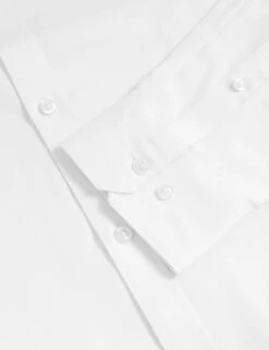 Regular Fit Easy Iron Pure Cotton Textured Shirt -Marksandspencer Sale Store Regular Fit Easy Iron Pure Cotton Textured Shirt 6