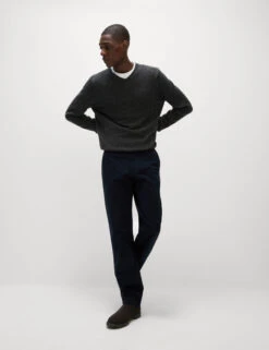 Regular Fit Elasticated Waist Chinos -Marksandspencer Sale Store Regular Fit Elasticated Waist Chinos 4