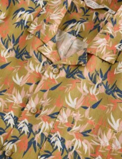 WHITE STUFF Regular Fit Linen Blend Floral Short Sleeve Shirt 17 WHITE STUFF Regular Fit Linen Blend Floral Short Sleeve Shirt -Marksandspencer Sale Store Regular Fit Linen Blend Floral Short Sleeve Shirt 5