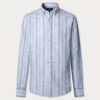 Hackett Regular Fit Linen Blend Striped Shirt -Marksandspencer Sale Store Regular Fit Linen Blend Striped Shirt