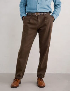 Regular Fit Linen Rich Cargo Trousers -Marksandspencer Sale Store Regular Fit Linen Rich Cargo Trousers 2