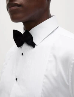 Regular Fit Luxury Cotton Double Cuff Dress Shirt -Marksandspencer Sale Store Regular Fit Luxury Cotton Double Cuff Dress Shirt 6