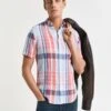 Gant Regular Fit Pure Linen Check Shirt 24 Gant Regular Fit Pure Linen Check Shirt -Marksandspencer Sale Store Regular Fit Pure Linen Check Shirt