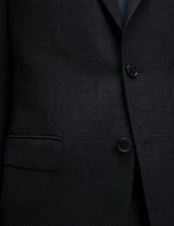 Regular Fit Pure Wool Suit Jacket -Marksandspencer Sale Store Regular Fit Pure Wool Suit Jacket 3