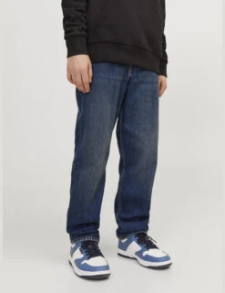 Jack & Jones Junior Relaxed Pure Cotton Denim Jeans (8-16 Yrs)