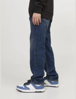 Jack & Jones Junior Relaxed Pure Cotton Denim Jeans (8-16 Yrs) -Marksandspencer Sale Store Relaxed Pure Cotton Denim Jeans 8 16 Yrs 1 5