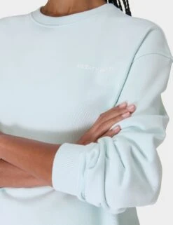 Sweaty Betty Revive Cotton Rich Crew Neck Sweatshirt -Marksandspencer Sale Store Revive Cotton Rich Crew Neck Sweatshirt 5