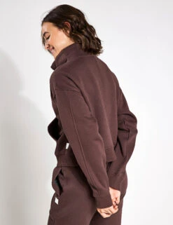 Rihanna Cotton Rich Half Zip Sweatshirt -Marksandspencer Sale Store Rihanna Cotton Rich Half Zip Sweatshirt 2