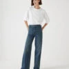 Rowan High Waisted Flared Jeans -Marksandspencer Sale Store Rowan High Waisted Flared Jeans