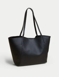 Faux Leather Tote Bag -Marksandspencer Sale Store SD 01 T01 1026C Y0 X EC 3